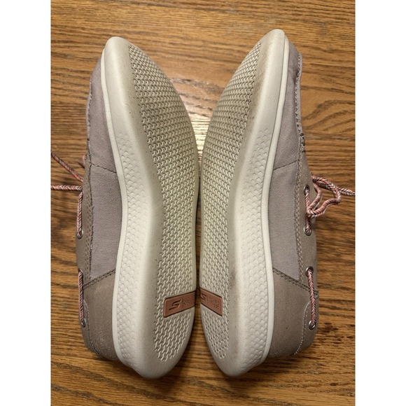 Womens Skechers Glide Ultra Trainers 16110/NAT Grey Size 7.5 Comfort Casual Shoe - Picture 4 of 5